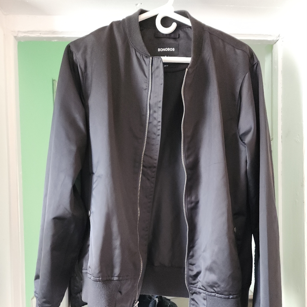 Bonobos Black Lightweight Jacket